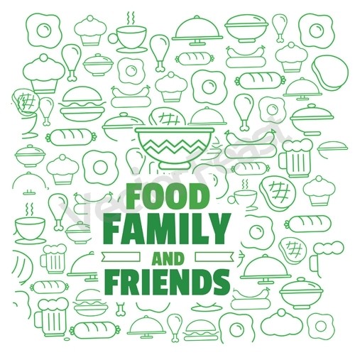 Food For Family & Friends Design