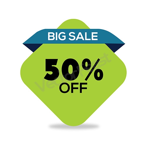 big sale 50 vector design